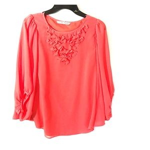 Trina Turk Floral Top Size L